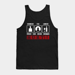 'Bring Me Wine And No One Gets Hurt' Witty Wine Gift Tank Top